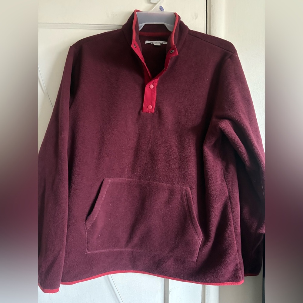Amazon Essentials Deep Red Pullover - image 1